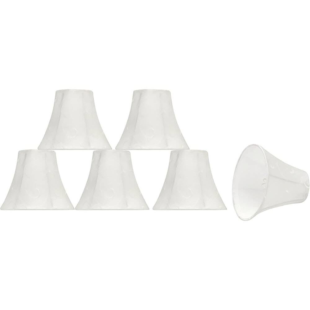 Set of 6 Aspen Creative Corporation 30057 Chandelier Shades Beige